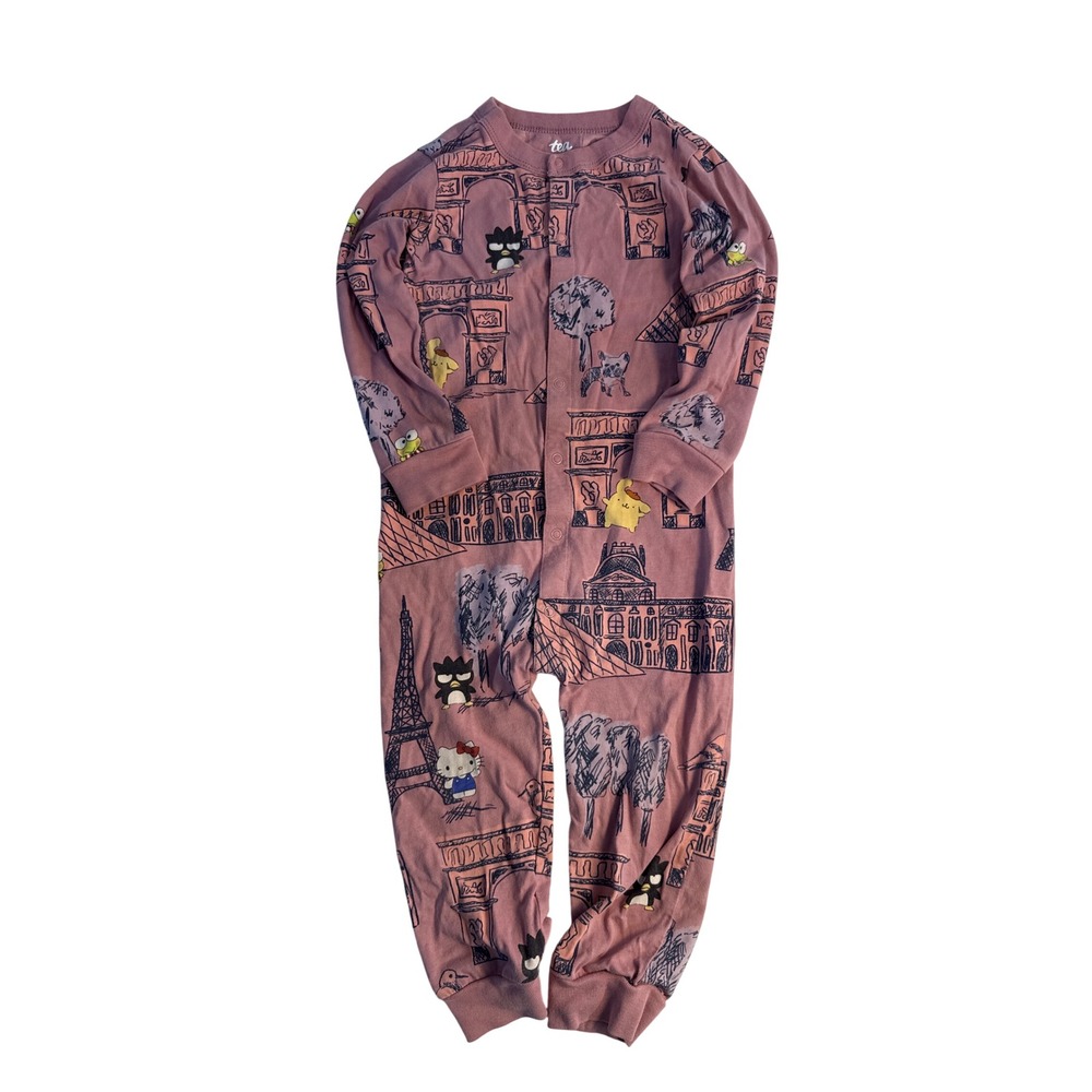 Tea Collection X Hello Kitty & Friends 2022 Mauve 18-24 month girl romper outfit